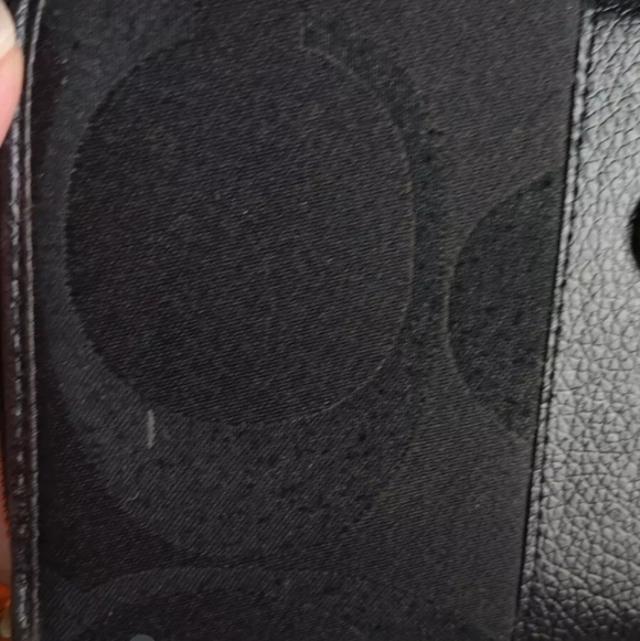 Vtg Coach Clutch Wallet Deep Thread Evening Fashion - Picture 3 of 16